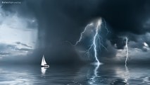 3 HOURS - Powerful Thunderstorm Sound - Relaxing White Noise - Insomnia - Sleep,Yoga,MeditationA