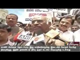 Protest by Congress in Karnataka against the ruling to form Cauvery Managemet Board