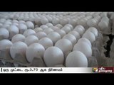 Egg procurement price reduced to Rs 3.70