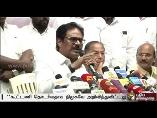 DMK-Congress alliance to continue: TNCC President Thirunavukkarasar
