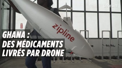 Le Ghana teste la livraison de médicaments par drone