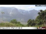 Forest fire along the Western Ghats near Srivilliputhur continues for the fourth day