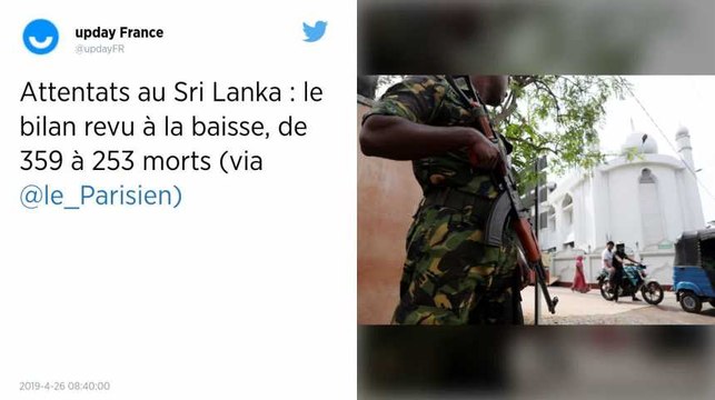 Le bilan des attentats de Pâques au Sri Lanka largement revu à la baisse