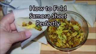 2 Types of Samosa Recipe for Ramzan - Samosa Folding Technique - Ramzan Recipe - Iftar Recipe