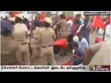 Protest to shut TASMAC in Trichy Manapparai: Police, protesters clash