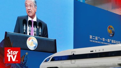 Dr M expresses Malaysia's support for China's Belt and Road initiative