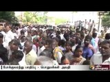 Traffic affected in Cuddalore as 100 of candidates file their nominations for local body elections