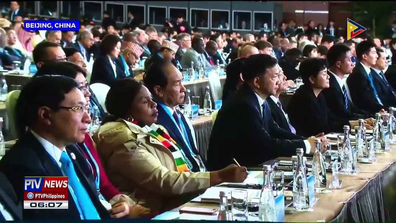 Pangulong Duterte, nagtalumpati sa Belt and Road Forum