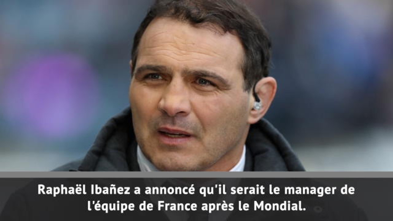 XV de France - Raphaël Ibañez, futur manager des Bleus