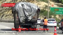 Gaziantep'te tanker faciası, sürücü yanarak öldü