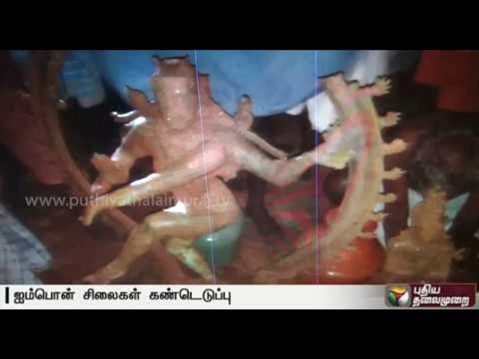 Five 100-year-old Impon statues found in Thanjavur