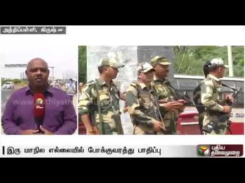 Cauvery issue: Transport between TN-Karnataka still affected - Live report