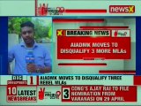 AIADMK MP moves to disqualify 3 rebels MLAs, Tamil Nadu speaker to decide