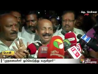 "Jayalalithaa's health is improving excellently" - Ponnaiyan, AIADMK
