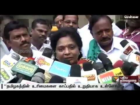 TN BJP would not go back in getting rights of the state in the Cauvery issue