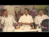 Live: DMK fasting protest against central govt over its stand on Cauvery issue in Thanjavur