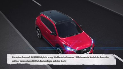 Hyundai Tucson 1.6 CRDi erhält 48-Volt Mildhybrid-Antrieb