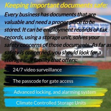 How Mini Storage Units Help You Keep Your Office Organized.