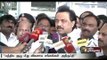 Cauvery panel should hold discussion with TN farmers, says Stalin