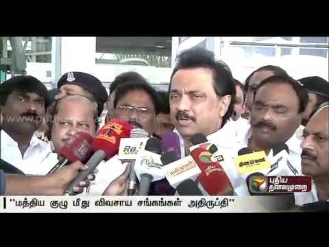 Cauvery panel should hold discussion with TN farmers, says Stalin