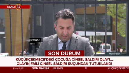 Küçükçekmece'de 5 yaşındaki çocuğa cinsel istismar