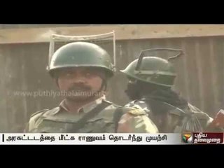 Pampore attack: Gunbattle with terrorists enters second day