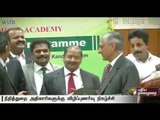 TS Thakur as chief justice for awareness meet held in Chennai for advocates and financial officials