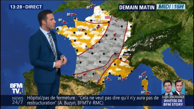Météo : un ciel chargé et des températures fraîches ce week-end