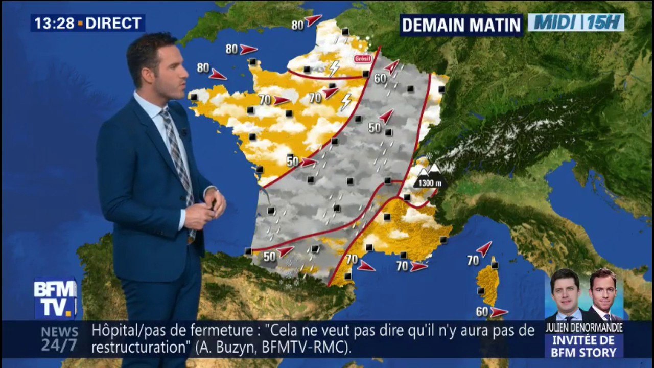 Météo : un ciel chargé et des températures fraîches ce week-end