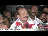 Chief minister's health is improving day by day says ADMK spokesperson Ponnaiyan