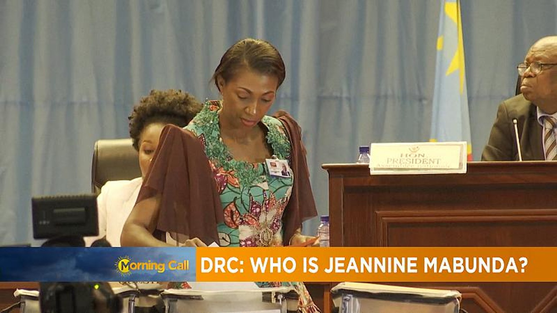 Jeanine Mabunda, first woman elected to lead DRC's National Assembly [The Morning Call]