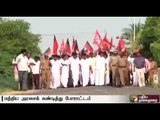 Rail roko by political parties along with farmers for formation of Cauvery Management Board