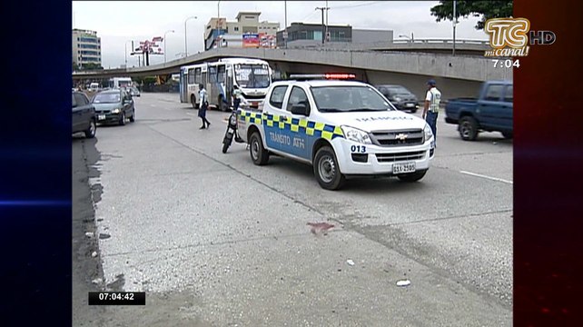 Dos accidente de tránsito en Guayaquil dejaron heridos