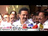 DMK would win all the three seats if elections are conducted democratically says Stalin