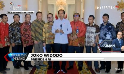 Jokowi Terima Pimpinan Serikat Buruh, Said Iqbal Hadir