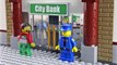 Lego Bank Robbery - Invisible Man