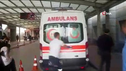 Bursa Yıldırım Oto Sanayi Sitesi'nde bir lastikçide patlama