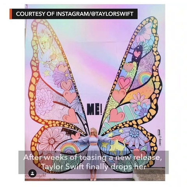 Taylor Swift releases a new single with Brendon Urie, and the video is a candy-colored dream