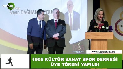 1905 Kültür Sanat Spor Derneği Üye Töreni yapıldı