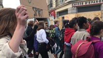Près de 300 jeunes font une nouvelle grève pour le climat à Rennes