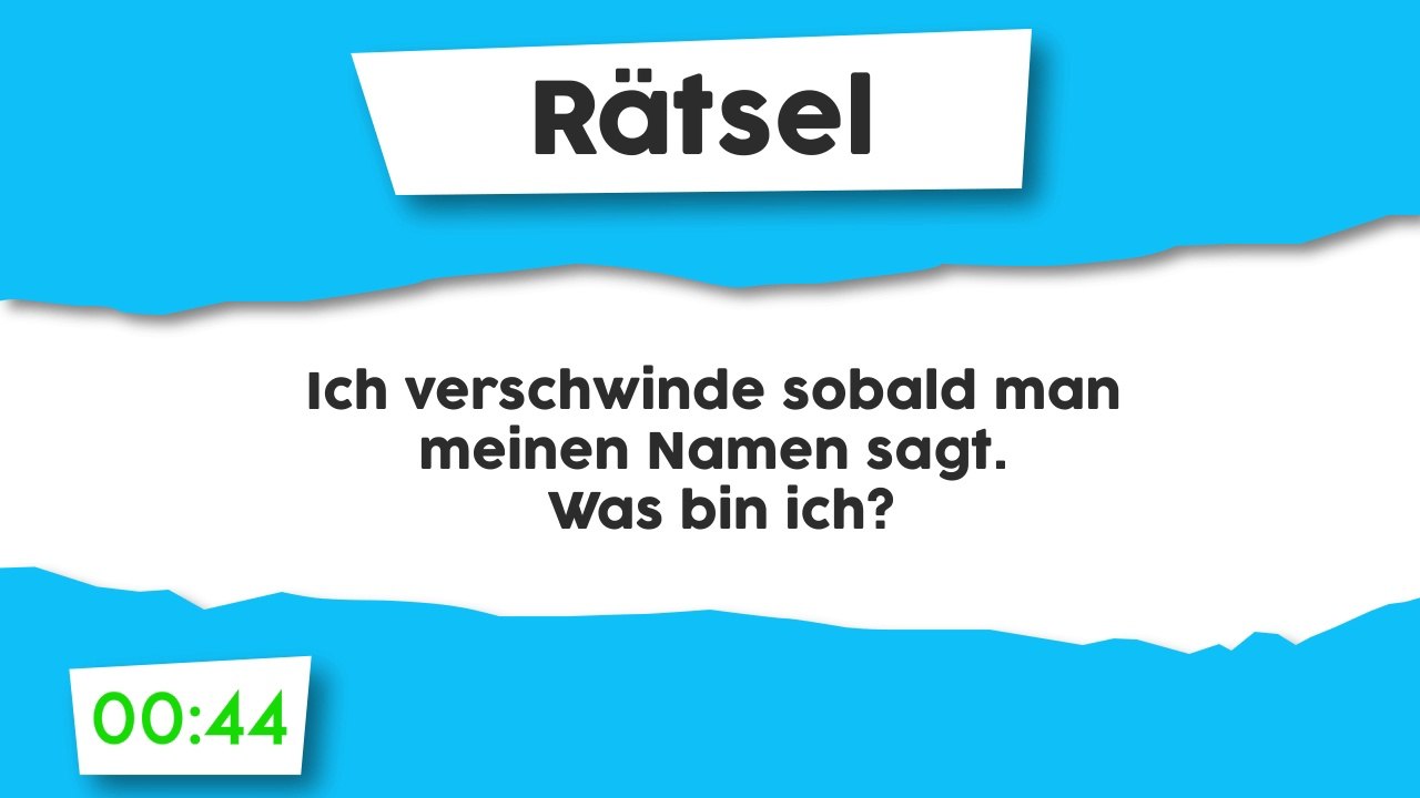 Rätsel : Lautlos