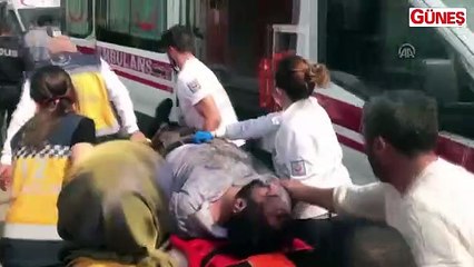 İş yerinde patlama: 5 yaralı