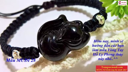 MUDI - DẠY THẮT VÒNG TAY CHỈ ĐỎ - MUDI 31