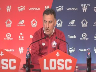 "J'ai banni toute remarque sur le match de Lyon"