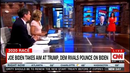 Trump Takes Shot At Biden's Intelligence After Campaign Launch - CNN New Day [10PM] 4-26-2019