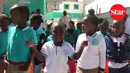 Senegalli minik Abdurrahman’ın İstiklal Marşı tutkusu