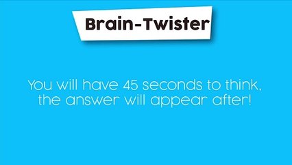 Riddle : Re-arrange the letters