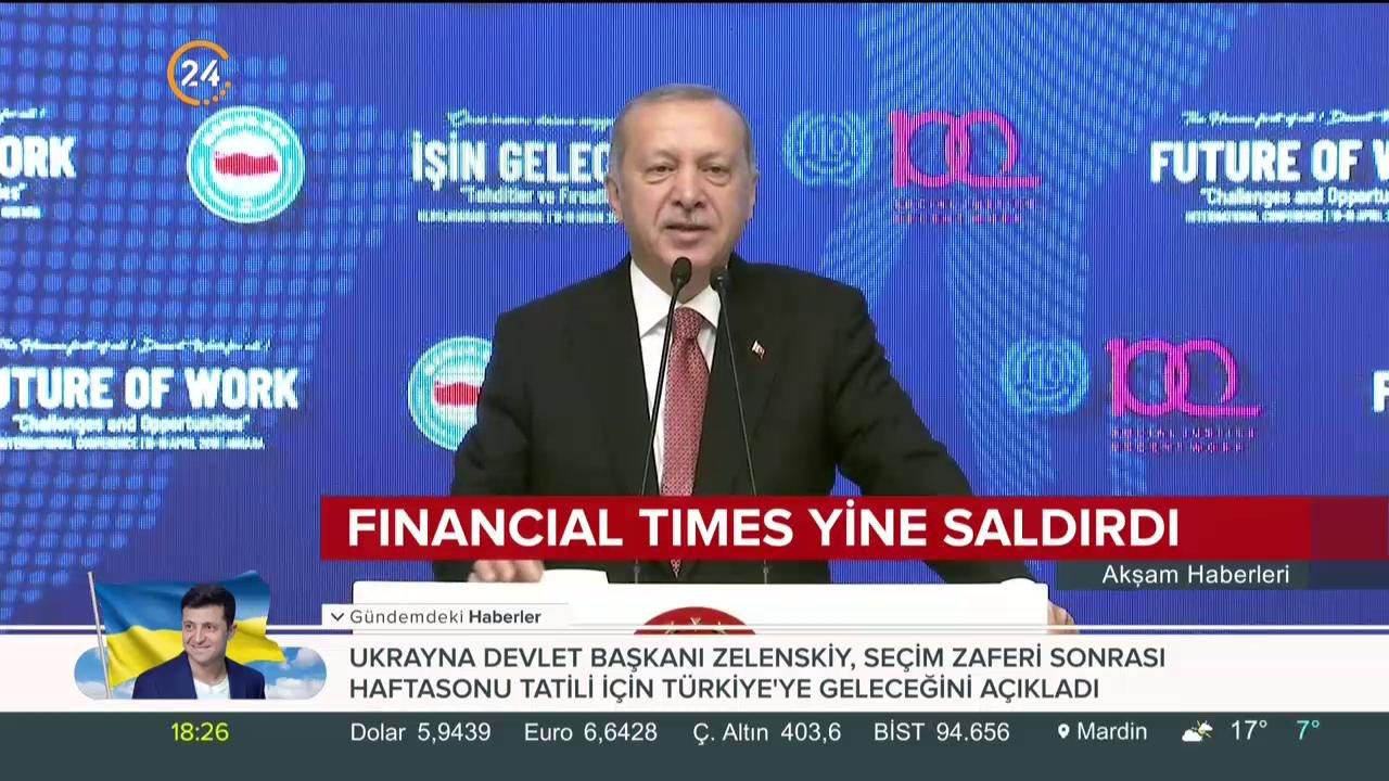 Financial Times yine Türkiye'ye saldırdı