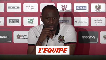 Vieira «Tout est encore possible» - Foot - L1 - Nice