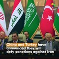 China and Turkey Defy Iran Sanctions